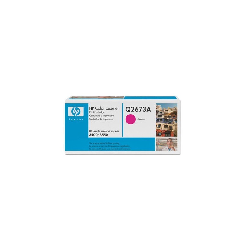 Tóner magenta HP 309a q2673a