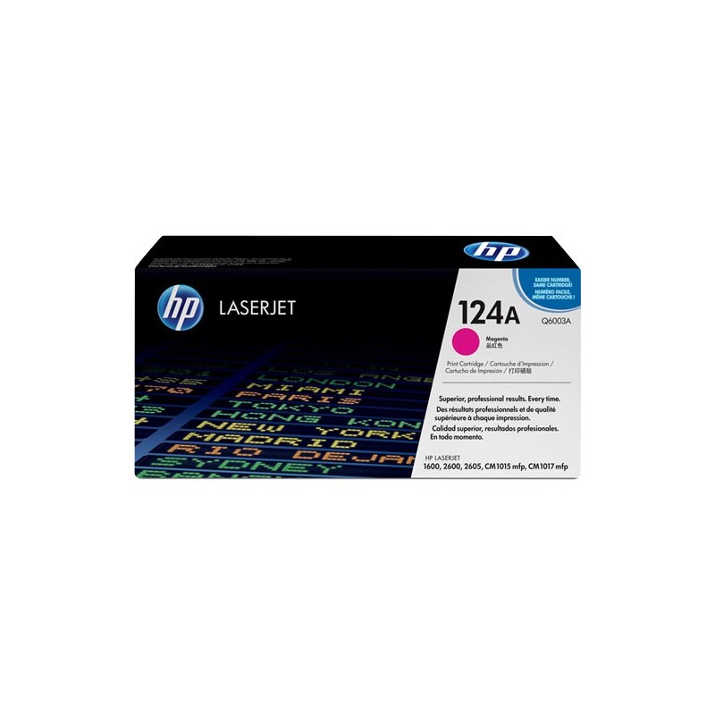 Tóner magenta HP 124a q6003a Tóner magenta HP 124a q6003a