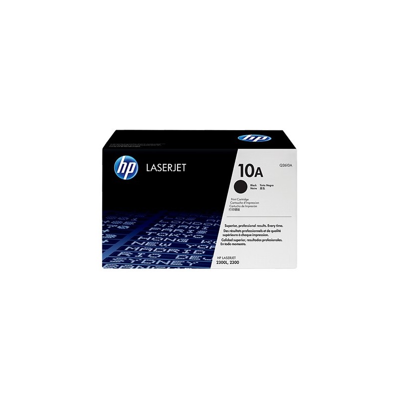 Tóner Negro HP 10A Tóner Negro HP 10A