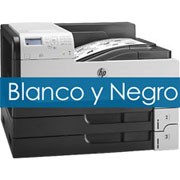 Impresoras HP Blanco y Negro