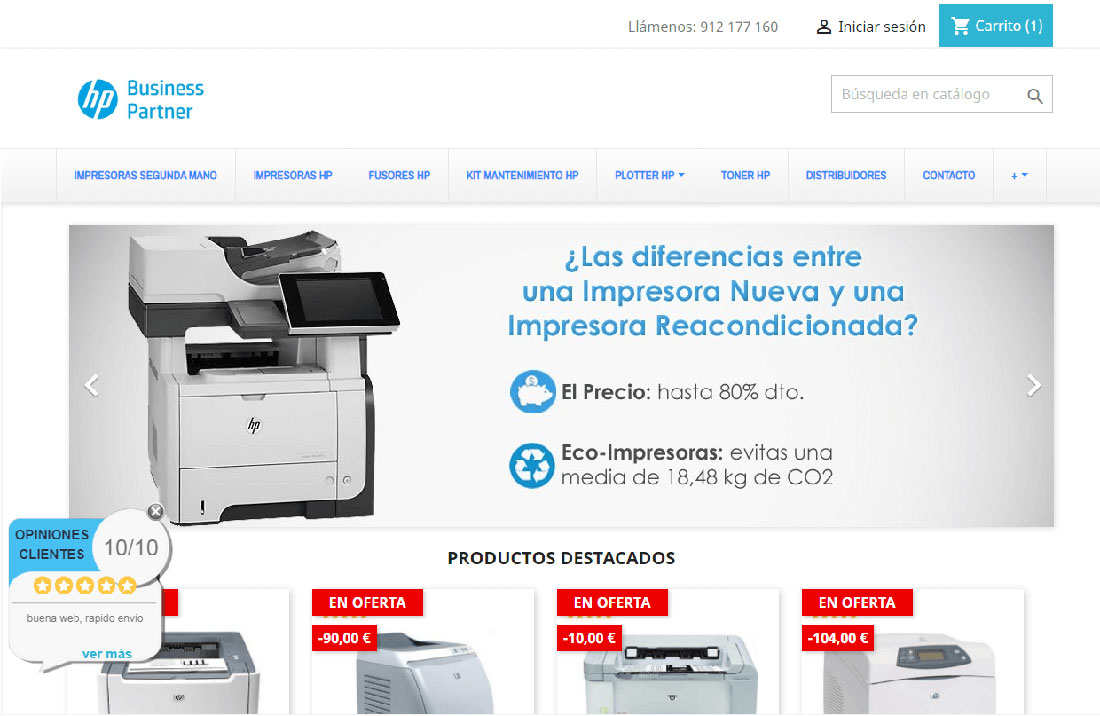 tienda impresoras hp