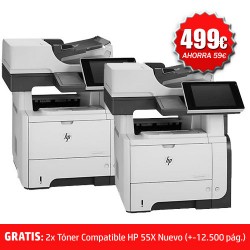 lote multifunciones HP con tóner gratis